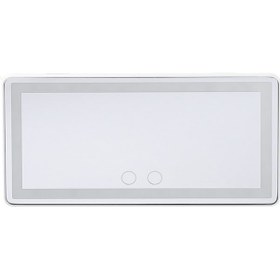 Resim Araba Güneşlikli Makyaj Aynası - Tüm Arabalar İçin Şarj Edilebilir Led Işıklı Makyaj Aynası - Evrens 