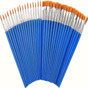 Resim 20 Adet Sanatçı Nylon Boya Fırçası Dijital Yağlıboya Gouache Akrilik Boya Fırça Sanatı Malzemeleri 
