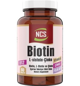 Resim Ncs 90 Tablet Hidrolize Collagen Kolajen Type 1-2-3 Biotin 60Tb 