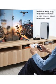Resim upTech Ps5 - Ps4 - Ps3 - Xbox Serisi Sertifikalı Ultra Hd 8k 60hz 4k 120hz 10k Destekli Hdmı 2.1v Kablo 
