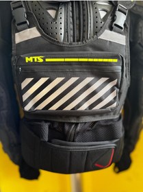 Resim MTS ÇOK CEPLİ REFLEKTÖRLÜ GÖĞÜS ÇANTASI 