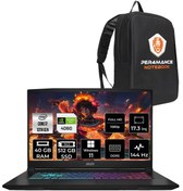 Resim MSI Katana 17 i7 13620H 40GB 512GB SSD RTX4060\u002F8GB 17.3\ FHD 144HZ W11P B13VFK-1037XTR & PER4 ÇANTA 