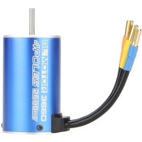 Resim Gajeena 3660 4 Kutup 2600kv Bl Brushless Motor - Yüksek Tork, Yüksek Verimli, 1200w, 1/8 1/10 Rc Araba & Bot Uyumlu 