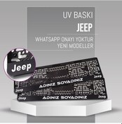 Resim Jeep Plakalık, 2 Adet Premium Uv Baskı, Plakalıkhane 
