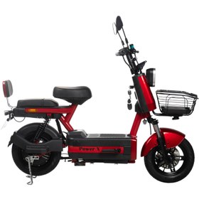 Resim Stmax Power X Elektrikli Moped Kırmızı 