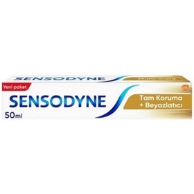 Resim Sensodyne Tam Koruma ve Beyazlatıcı Diş Macunu 50ml 