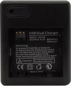 Resim Xiaomi Yi 2k Aksiyon Kamera Bataryası için Çift Pil Şarj Cihazı Çok Renkli 