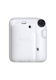 Resim Fujifilm Instax Mini 12 Fotoğraf Makinesi + 20'li Film + Laporta Albüm Seti Beyaz 