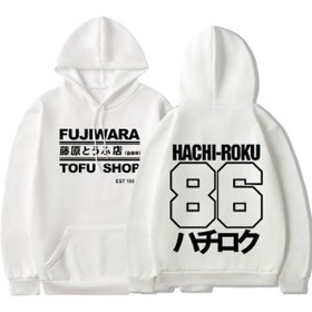 Resim GALASHOP Initial D Manga Hachiroku Shift Drift Men Hoodies 