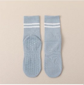 Resim Xtr Fitness Kaydırmaz Tabanlı Yoga Ve Pilates Çorabı Mavi 