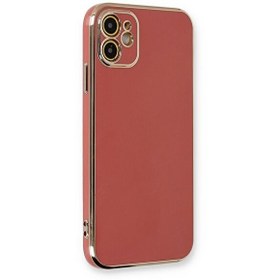 Resim Apple Iphone 11 Kılıf Olive Plated Kırmızı 