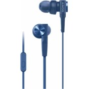Resim Sony MDR-XB55AP Extra Bass Kulak Içi Kablolu Kulaklık Mavi 