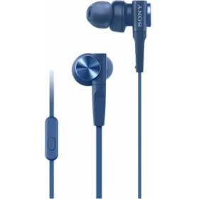 Resim Sony MDR-XB55AP Extra Bass Kulak Içi Kablolu Kulaklık Mavi 