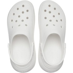 Resim Crocs Classıc Crush Clog Terlik Beyaz 