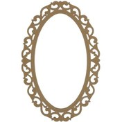 Resim Mobilya Sarayı Ayna Çerçevesi Ham Cilasız (519422496) Kahverengi 