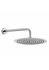 Resim Ar & Yak Ark Slim Duvardan Yuvarlak Duş Başlığı Krom 