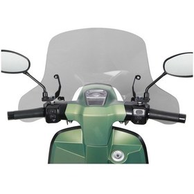 Resim Gp Kompozit Lambretta V125 / V200 2021-2023 Uyumlu Ön Cam Füme 43 Cm 