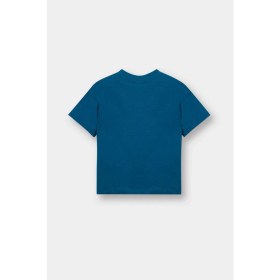 Resim DeFacto Regular Fit Slogan Desenli Kısa Kollu Tişört Erkek Bebek D7910A526SM 