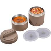 Resim Aryıldız Bento Lunch Box Yemek Termosu Katlı 1200 Ml Ar262276 Asker Yeşili 