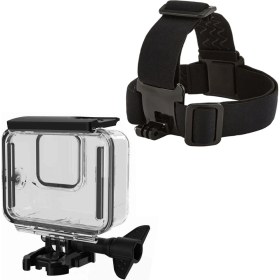 Resim Gplus GO208 Gopro Hero 8/ Hero 8 Black Uyumlu 4 Parça Aksesuar Seti 