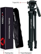 Resim Kingjoy VT-1500 Video Tripod 