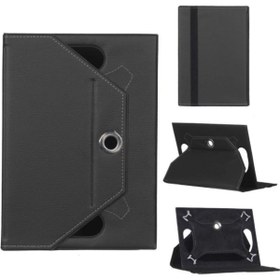 Resim Techion Samsung Galaxy Note GT-N8010 10.1" Dönerli Stand Olabilen Universal Tablet Kılıfı 