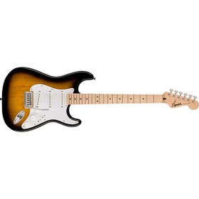 Resim Squier Sonic Stratocaster Akçaağaç Klavye 2 Ton Sunburst Elektro Gitar 