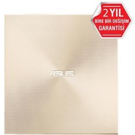 Resim ASUS ZENDRİVE-U9M SDRW-08U9M-U HARİCİ İNCE DVD YAZICI M-DİSC USB TYPE-C VE USB 2.0 DESTEKLİ ALTIN 