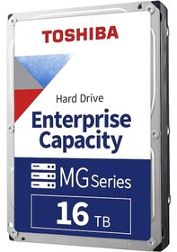 Resim 16TB 3.5" MG08ACA16TE SATA 3.0 7200 RPM 7-24 Güvenlik-ENT Harddisk Toshiba