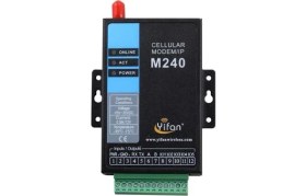 Resim Gümrük Bey M240-L1 Endüstriyel 4g Lte Cat1 Ip Modem - RS232/RS485, I/o, Adc, Mqtt & Modbus 