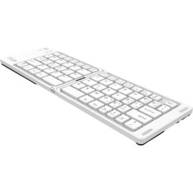 Resim Inca IBK-580BT Bluetooth Katlanabilir Kablosuz Klavye-Beyaz 