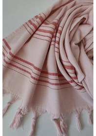 Resim Tek Yüzlü Pamuk Havlu Peştemal - Yavruağzı Yavruağzı 