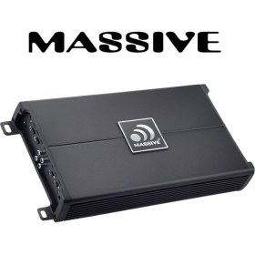 Resim Massive Ms-b3500.4k Ab Class 4kanal Oto Amfi 4ohm 4x60w Rms-2ohm 4x90w 