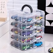 Resim Minimalist, Çok Katmanlı, Çok Fonksiyonlu Taşınabilir Mini Oyuncak Saklama Kutusu, Toz ve Nem Koruması İçin Kapaklıdır. Şeffaf Tasarım, Kolay Görünüm ve Pratiklik Sağlar. Çıkarılabilir Tasarım, Dört Bölme ile Birlikte Gelir ve Tüm Mevsimler İçin Uygundur. Bu Çok Yönlü, Büyük Kapasiteli Kutu, Mücevher, Küpe, Dudak Boncukları, Kontak Lensleri, Boncuklar ve Diğer Küçük Eşyaları da Saklayabilir, Hem Görüntüsel Hem de Pratik Olarak Kullanılabilir. 