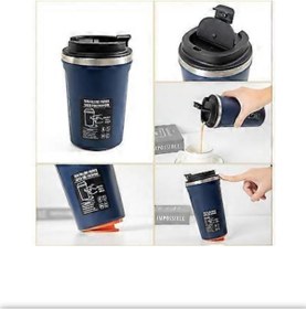 Resim Yiğit ÇİFT KATMAN 380ML PASLANMAZ ÇELİK BARDAK TERMOS KAYMAZ 