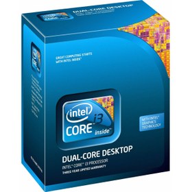 Resim INTEL Core i3-550 SLBUD, 3.20GHz, 4MB L3, çift kanal DDR3, 32nm, LGA1156 İşlemci 