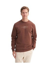 Resim Cazador Erkek Bisiklet Yaka Sweatshirt Caz.53315 Kahve 