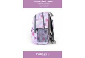 Resim Enenstyle Fermuarlı Geniş 1.kalite Su Geçirmez Desenli Bölmeli Üçlü Okul Kalemlik Beslenme Sırt Çanta Seti 
