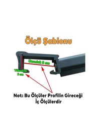 Resim Balkon Çamaşır Kurutma Askısı Alm. Küpeşte Askılığı Kare 80 30 Antrasit 