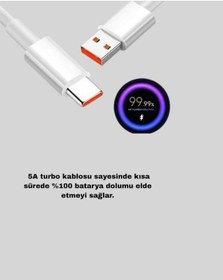 Resim Lvsqvr 67 Watt Type C Hızlı Şarj Cihazı Oneplus 7 8 9 10 Uyumlu 