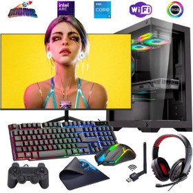 Resim ROGAME I5 12400f 32gb Ddr4 1tb M2 12gb Arc B580 24" Monitörlü Oyun Bilgisayarı (GAMİNG SET) 