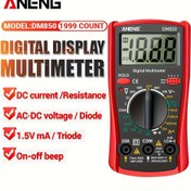 Resim ANENG DM850 Otomatik Profesyonel Dijital Multimetre 1999 Sayım Otomatik AC/DC Gerilim Test Cihazı Ohm Akım Ampermetre Dedektör Aracı 