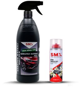 Resim SMX Seramik Katkılı Hızlı Ve Pratik Cila 750ml Klima Temizleyici 200ml 