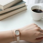 Resim MİLABELLA Caroline Krem Cilt Retro Deri Kordonlu 