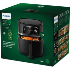 Resim Siyah Otomatik Pişirme Programlı Rehberli Yemek Pişirici Airfryer 