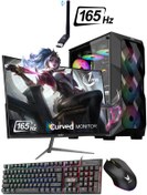 Resim İzoly Latios x I5-12400F 16GB 256GB M.2 Nvme Rtx 2060S 8gb 24" 165Hz Oyuncu Masaüstü Bilgisayarı 