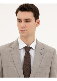 Resim Pierre Cardin Erkek Açık Kahverengi Takım Elbise 50285267-vr002 Açık Kahverengi 