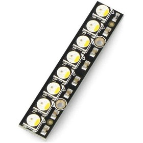 Resim SK6812 5050 NeoPixel Stick - 8' li RGB Led Modülü 