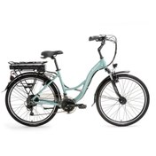 Resim Bisan BİSAN FLORİDA ELEKTRİKLİ BİSİKLET 43 CM V 26 JANT 21 VİTES ÇAĞLA YEŞİLİ BEYAZ 