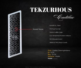 Resim Cadillac Gazetelik direk lambası Maybach (Sensörlü) - Turuncu (Amber) 